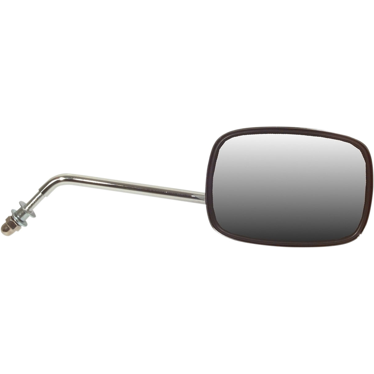 EMGO 0640-0803 20-21713 Die-Cast Custom Mirror — Short Short Stem Mirror - Right