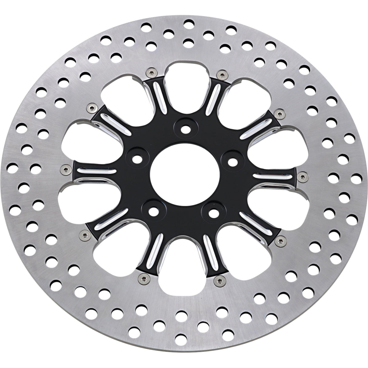 Performance Machine Revel Brake Rotor - 0133-1800RELS-BMP For Harley Motorcycles 2006-2019