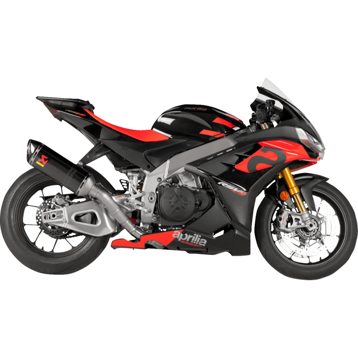 AKRAPOVIC 1810-3050 S-A10E9-RC Evolution Line Exhaust System RSV4 EVO Exhaust