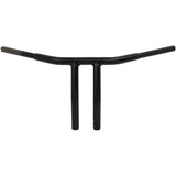 DRAG SPECIALTIES 0601-4278 1-1/4" Buffalo T-Bar 10" - tbw - black