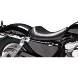 LePera Bare Bones Series Pillion Pad — Smooth Black - LF-006P For Harley Sportster 2010-2022