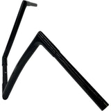FAT BAGGERS INC. 0601-5518 707014-B 1-1/4" EZ Install Flat Top Handlebar - 14" - Black