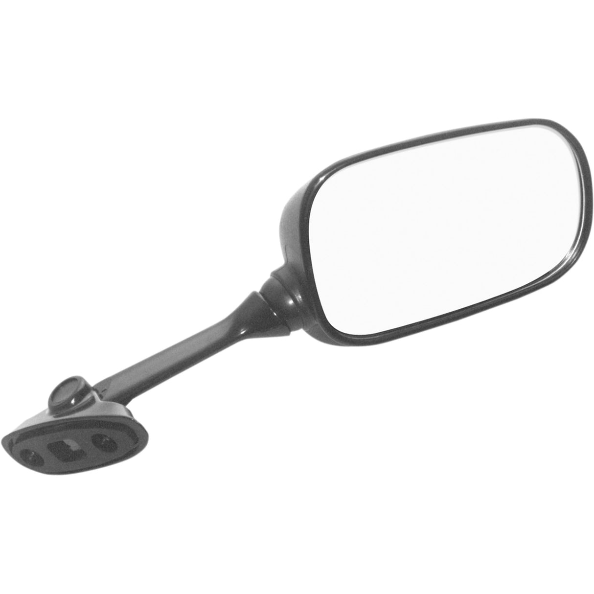 EMGO 20-69721 20-69721 OEM-Style Replacement Mirror Mirror - Side View - Oval - Black - Right