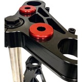 PRO-ONE PERF.MFG. 0604-0236 103070R Polyurethane Riser Bushing Kit red