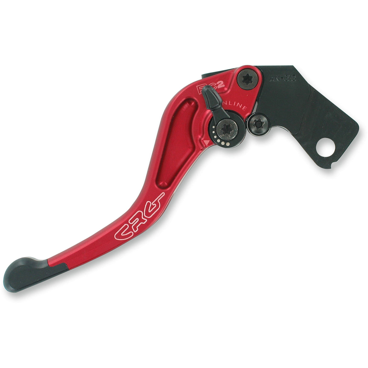 CRG 0613-0761 2AN-613-H-R RC2 Shorty Clutch Lever Clutch Lever - RC2 - Short - Red