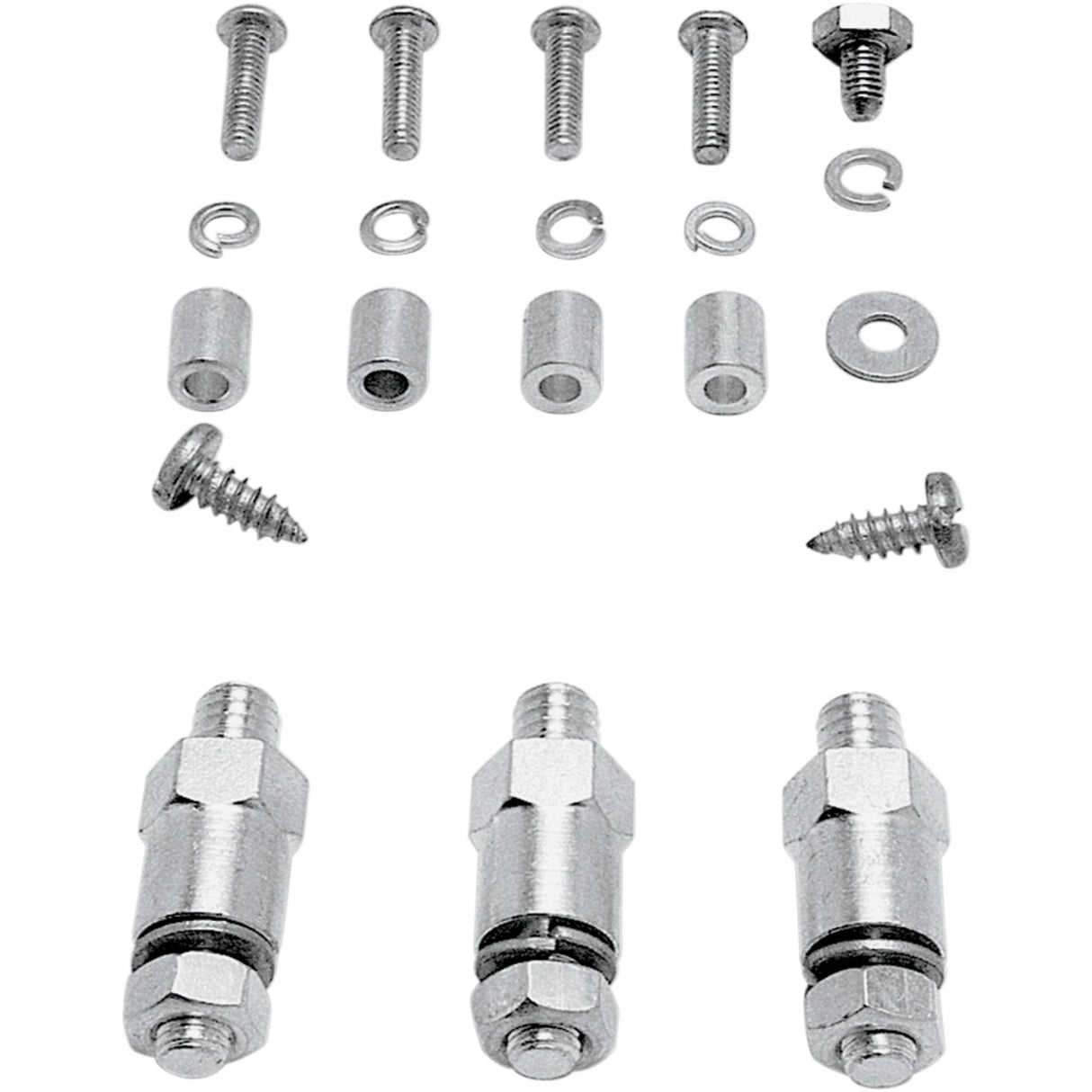 Colony Dash Plate Mounting Kit Big Twin - 7715-6 For Harley Touring 1936-1947