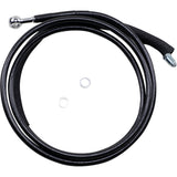 Drag Specialties Stainless Steel Hydraulic Clutch Line For Harley Touring 2017-2020