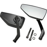 Ciro Chicane Mirror Chicane Side View Black Left Right Pair - 55020 For Harley Touring 2024-2026
