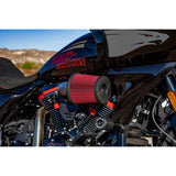 Vance & Hines V02 Falcon XL Air Intake Kit Forged Carbon Fiber - 41108 For Harley Touring 2024-2026