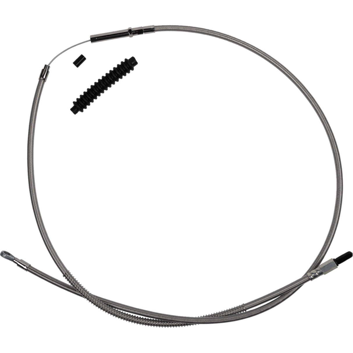 Barnett High-Efficiency Stainless Steel Clutch Cable For Harley-Davidson +6" - 102-30-10061-6 For Harley Softail 2018-2023