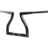 LA CHOPPERS 0601-5972 LA-7327-12B Thresher Handlebar - 12" - Black