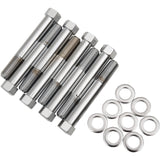 Colony Head Bolt Kit OEM Style Hex Chrome - 8944-16 For Harley Sportster 1957-1972
