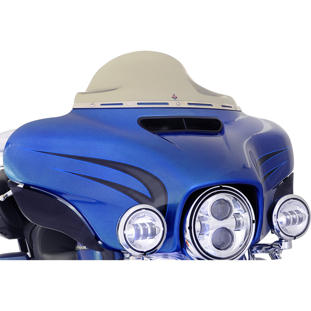Klock Werks Flare® Windshield 8-1/2" Tinted - KWW-01-0209-2014 For Harley Touring 2014-2025