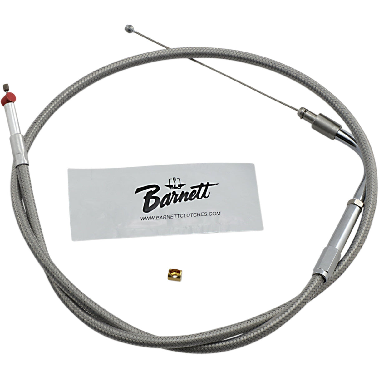 Barnett Stainless Steel Throttle Idle Cable V-Rod - 102-30-40019 For Harley Sportster 2002-2017