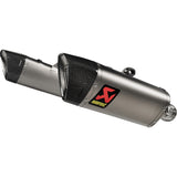 Akrapovic Slip-On Line Muffler - S-D6SO2-HAPLT Ducati Hypermotard 698 Mono 2024-2025