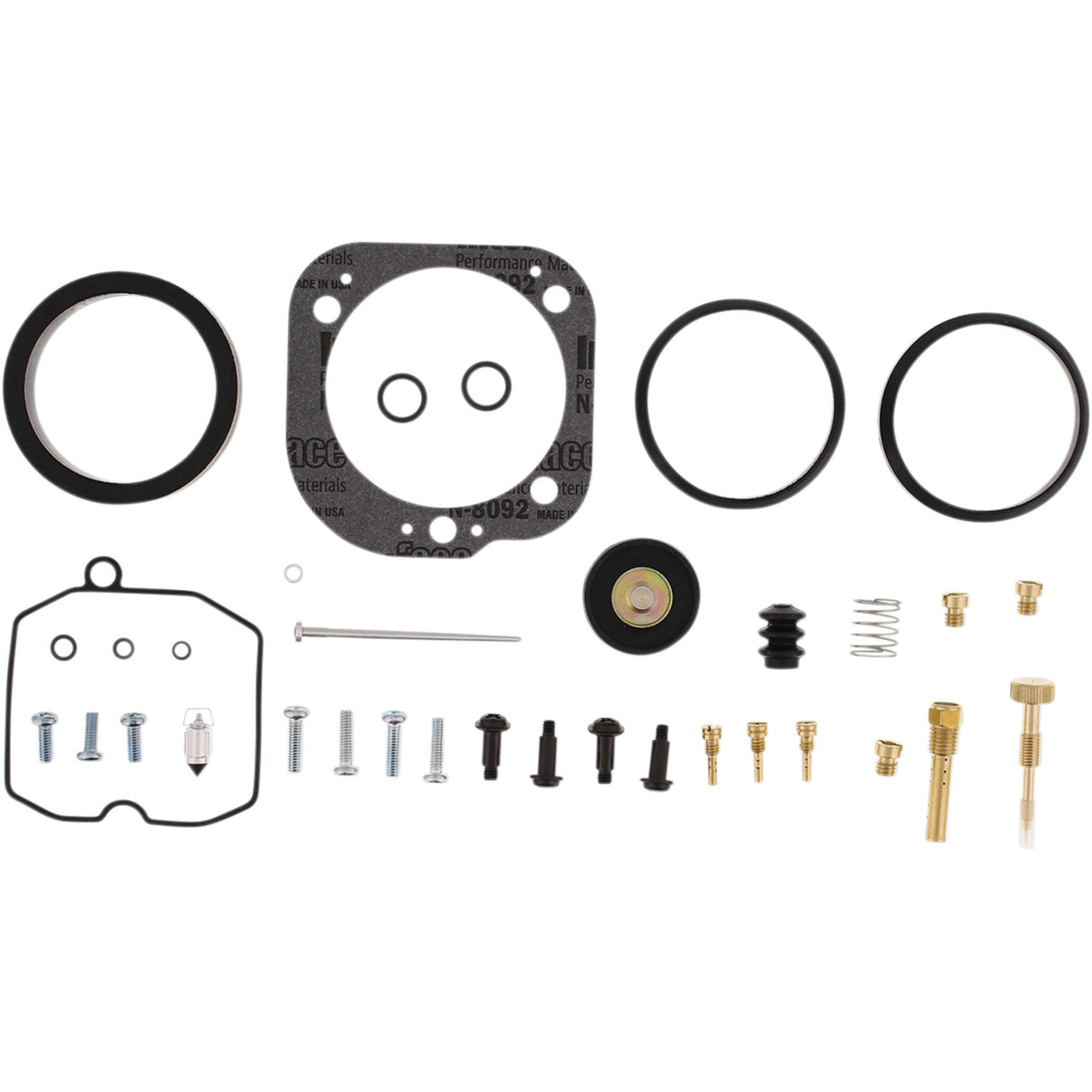 ALL Balls CV Carburetor Rebuild Kit - 26-1761 For Harley Sportster 2004-2006