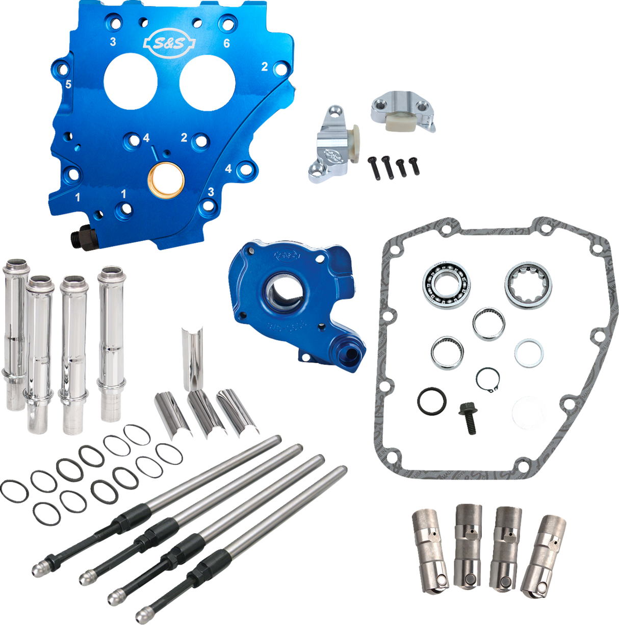 Cam Chest Kit without Cams for Chain Drive Twin Cam