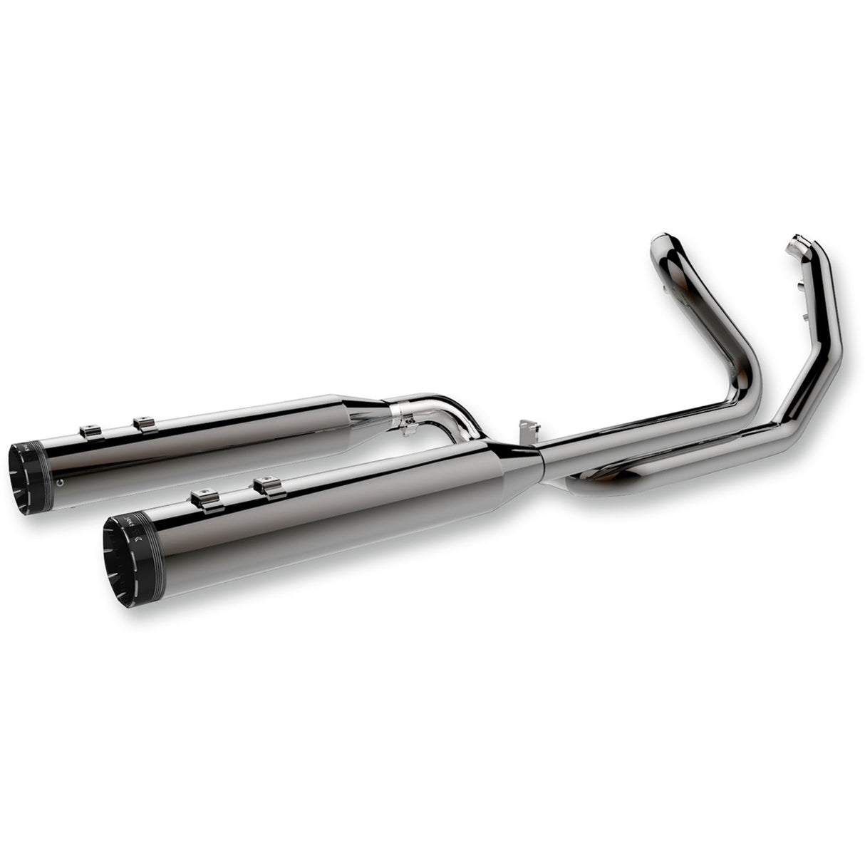 Khrome Werks 2-Into-2 Dominator Exhaust System Eclipse® - 201810A For Harley Touring 2017-2026
