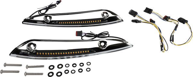 Genesis® 4 Dynamic LED Road Glide® Windshield Trim