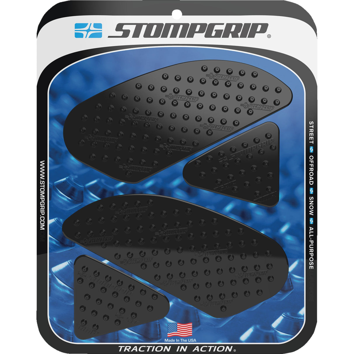 Stompgrip Sticker Kit - 55-10-0100B Honda CBR250R / CBR300R 2015-2022