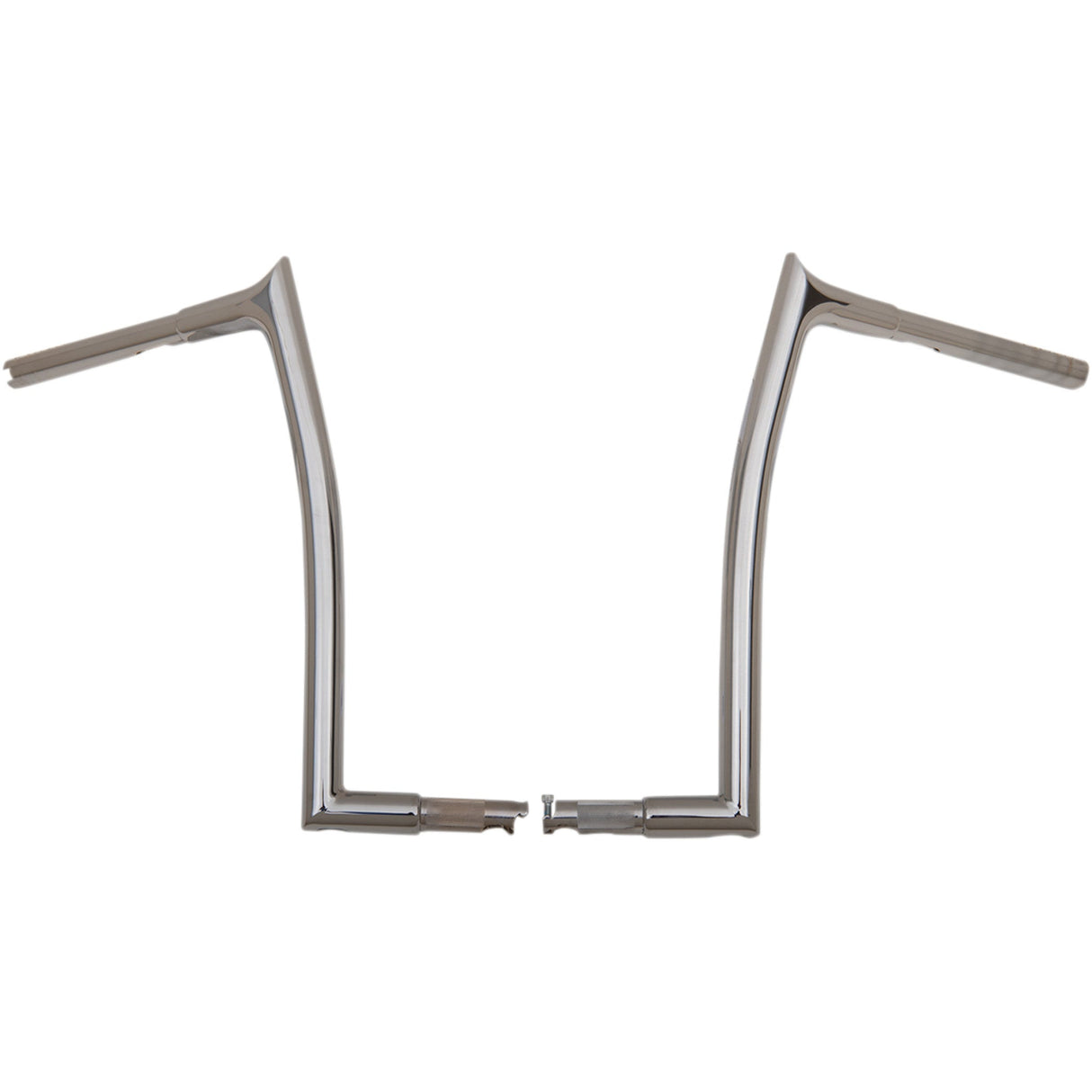 FAT Baggers INC. 1-1/4" EZ Install Pointed Top Handlebar 16" Chrome - 907016 For Harley Touring / Softail / Road King / Road Glide 1994-2023