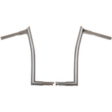 FAT Baggers INC. 1-1/4" EZ Install Pointed Top Handlebar 16" Chrome - 907016 For Harley Touring / Softail / Road King / Road Glide 1994-2023