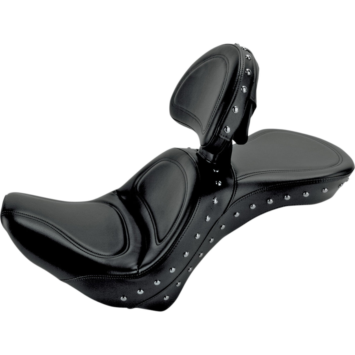 Saddlemen Explorer Special Seat — Includes Backrest With Backrest - 800-23-040 For Harley Softail 2006-2017