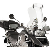 PUIG HI-TECH PARTS 2302-0144 6319W Multi-Adjustable Visor Clip-On Adjustable Visor - Clear - R1200GS