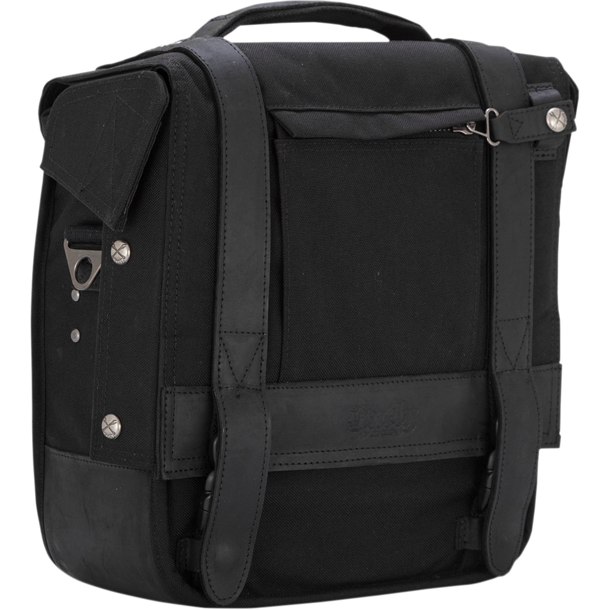 Burly Brand Voyager Detachable Cordura® Saddlebag Black - B15-1000B