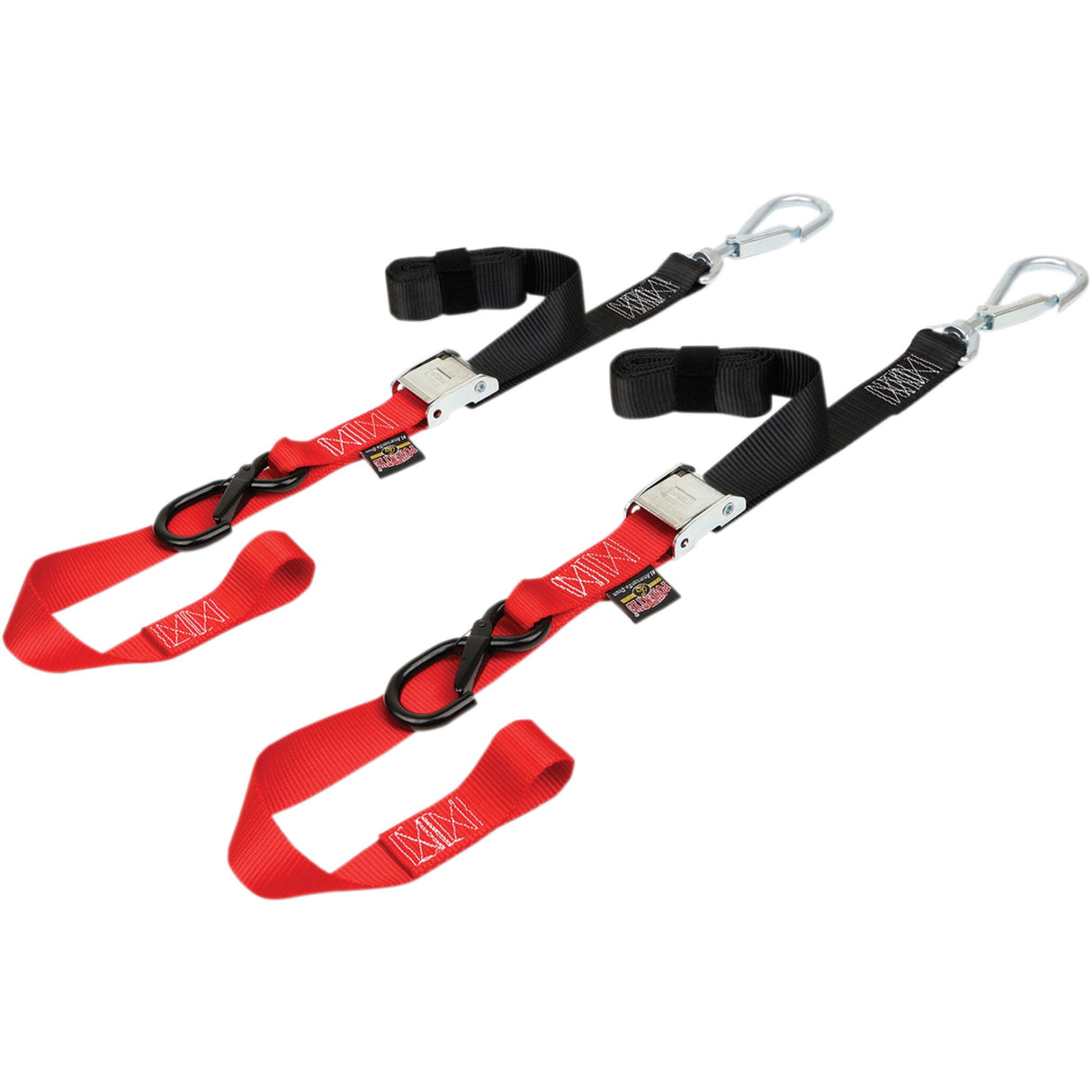 POWERTYE MFG. 3920-0378 29621-SB 1-1/2" Powertye Pickup Kit Cam Tie-Down - 1.5" - Black/Red