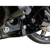 THRASHIN SUPPLY CO. 0506-2529 TSC-3034-1 Carbon Fiber Skid Plate Skid Plate - Carbon Fiber/Gloss - With Black Brackets - FLHX/FLTRX