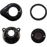 S&S Cycle Air Stinger Stealth Air Cleaner Kit Black - 170-0726A For Harley Sportster 2007-2022