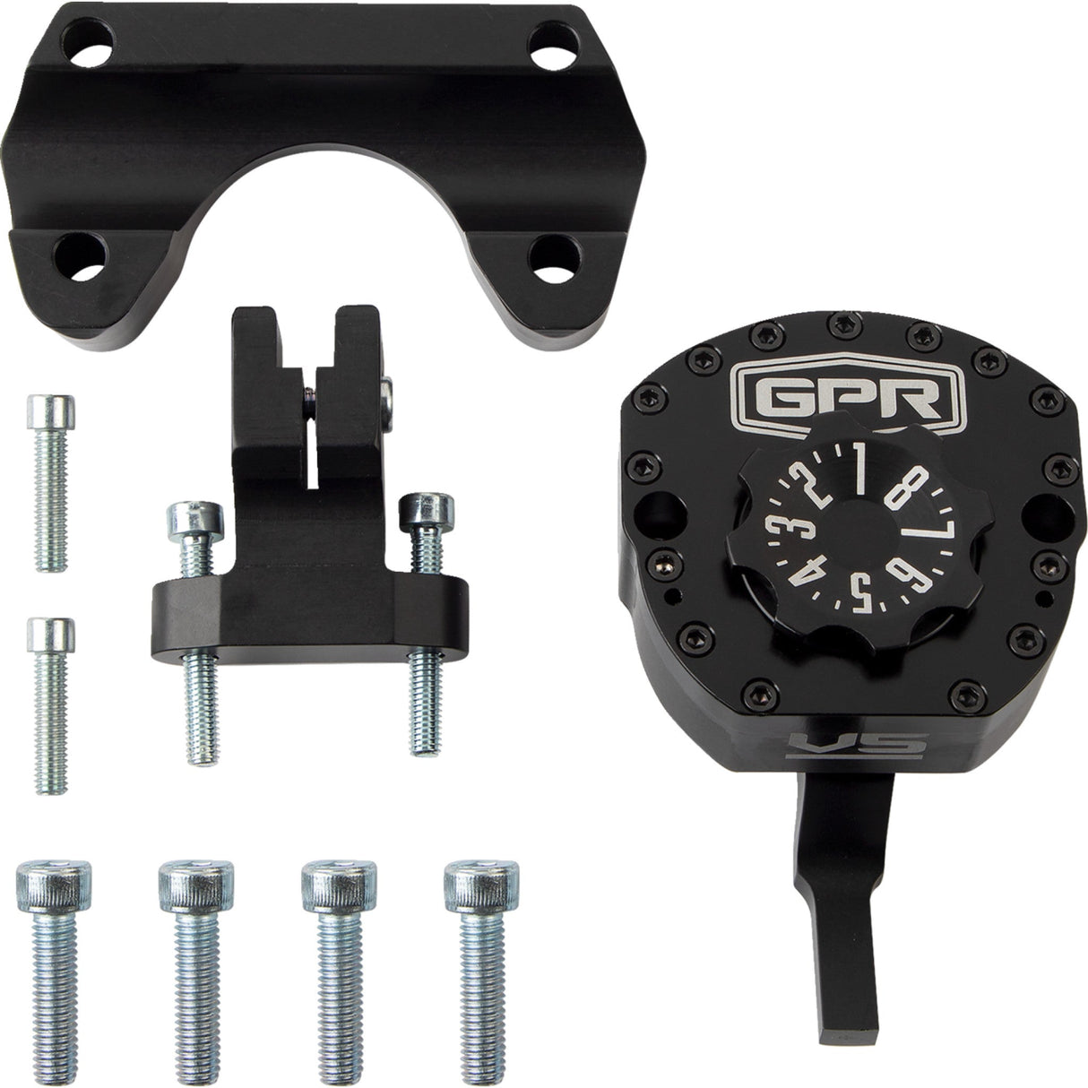 GPR 0414-0665 5-5011-4067K V5-S Steering Damper Steering Damper - Black - V5-S - CB1000