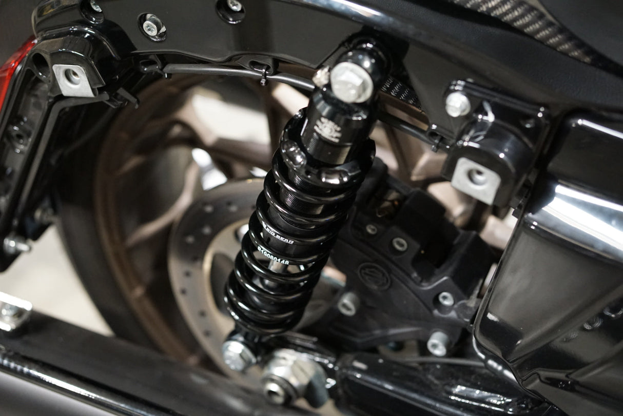 Big Bear Performance 072 FXR Shock 14 in, Gold - BBP-072-1 For Harley Low 1986-1994