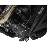 Thrashin Supply CO. Brake Reservoir Cap Rear Black Twice Cut '18+ Softail - TSC-3177-4 For Harley Softail 2018-2025