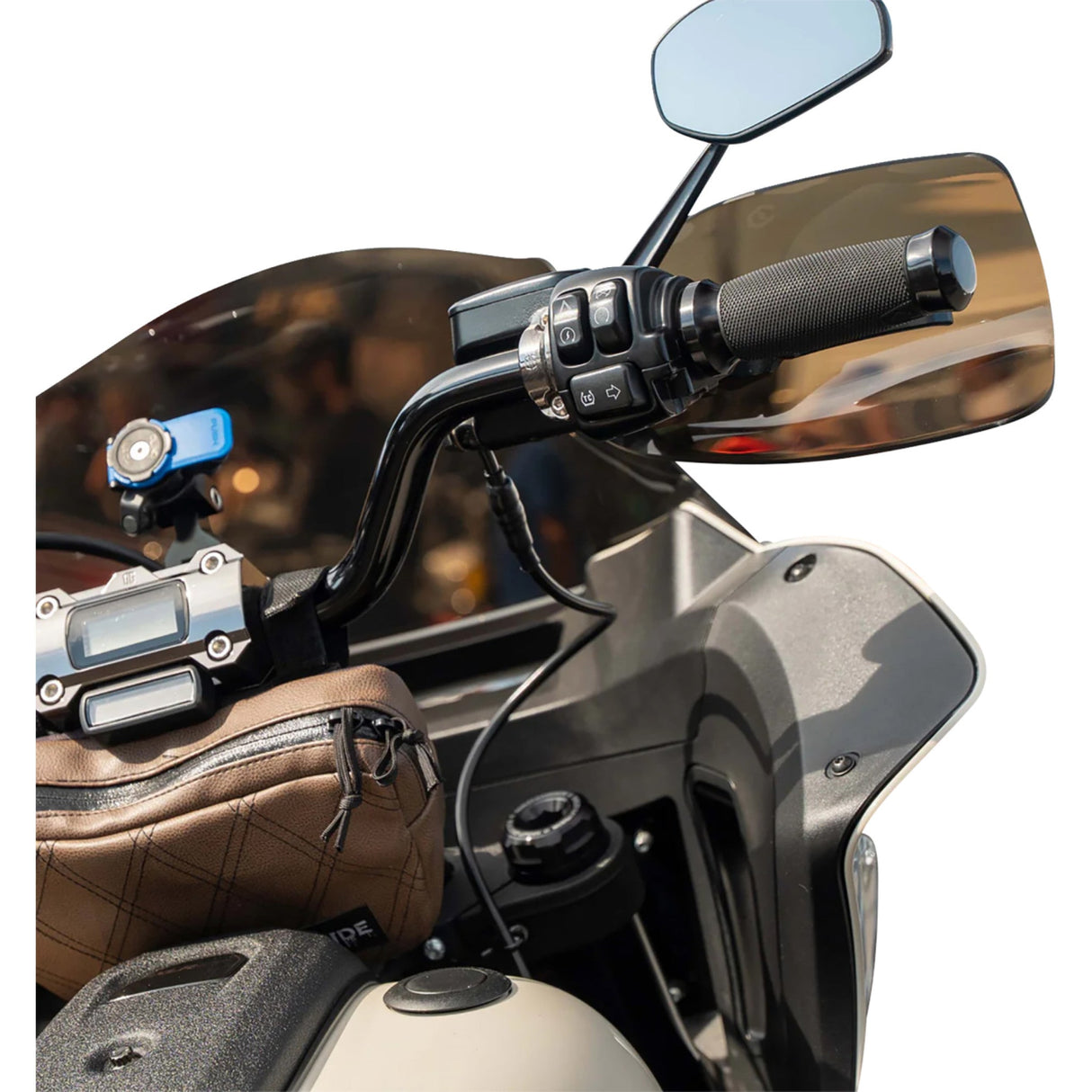 Klock Werks Flare® Handguards Bronze - KWS-01-0135-23 For Harley Touring 2023-2026