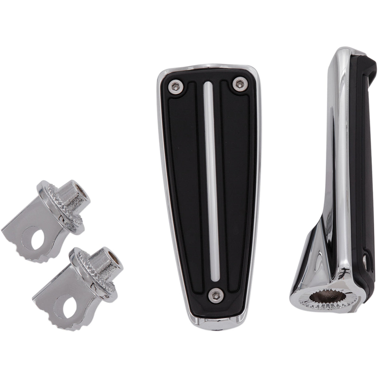 CIRO 1620-1478 61002 Rail Footpegs Footpeg w/ Mount - Chrome