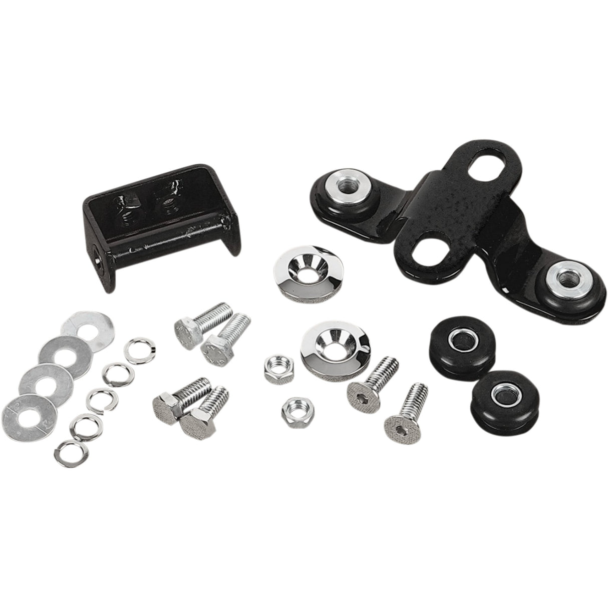 Drag Specialties Custom One-Piece Gas Tank Mounting Kit One-Piece For Harley Softail 1984-1999