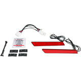 CUSTOM DYNAMICS 2040-2477 CD-LATCH-HD-R Saddlebag Latch Lights - '97-'13 - Red