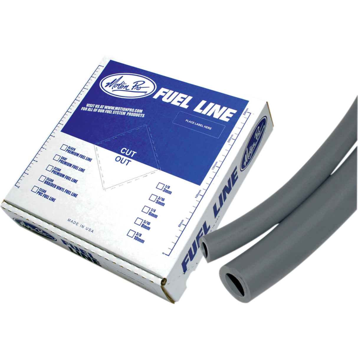 MOTION PRO MP12-031 12-0031 Premium Fuel Line gray - 3/16" - 25'