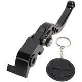 PSR Click 'N Roll Brake Lever Short Black - 00-00573-22 For Ducati Motorcycles 2012-2019 | Aprilia Tuono 2017-2022