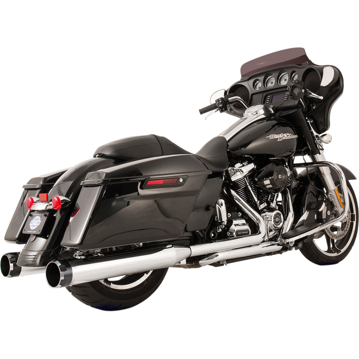 S&s Cycle El Dorado 2-Into-2 Exhaust System - 550-0699C For Harley Touring 2017-2022