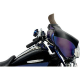 MEMPHIS SHADES 2350-0173 MEP8571 Spoiler Replacement Windshield for OE Fairings - 5" - Smoke - FLH
