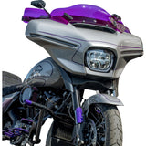 KLOCK WERKS 0635-2837 KWS-01-0134-23 Flare® Handguards '23-'25 harley-davidson - purple