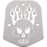 COBRA 1506-0009 02-5052 Backrest Insert tall  - skull
