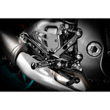 GILLES TOOLING 1623-0587 MUE2-Y03-B MUE2 Rearset black - yamaha