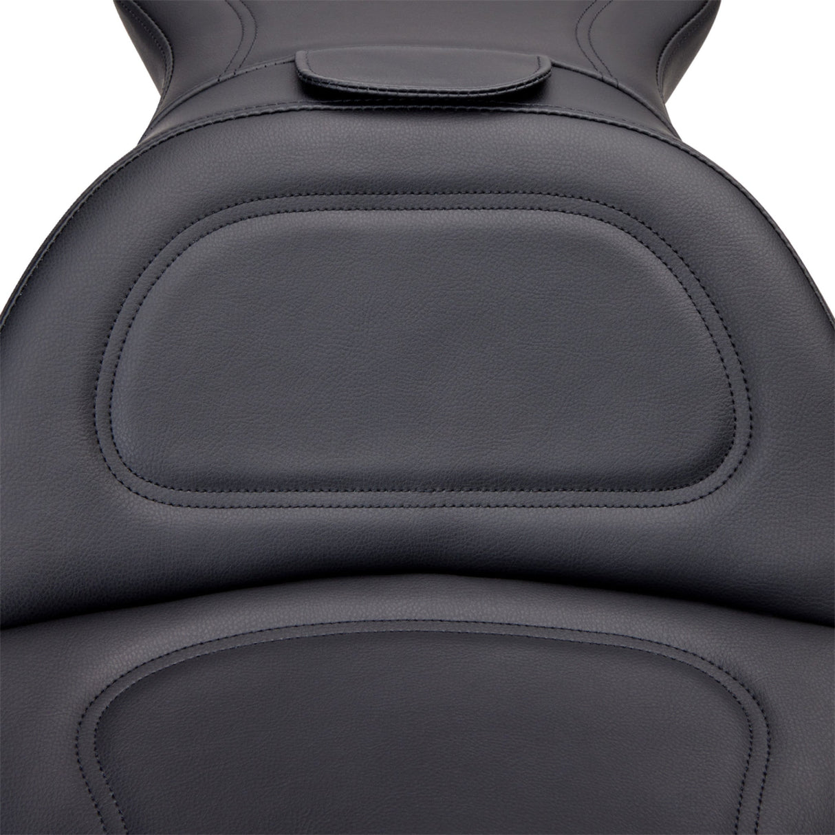 Saddlemen Explorer™ Seat Explorer™ With Backrest Stitched Black FL FX - 806-12-030 For Harley Softail 2006-2017