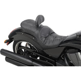 DRAG SPECIALTIES Ez Glide II™ Backrest Compatible Low-Profile Leather Touring Seat Driver's - Vegas