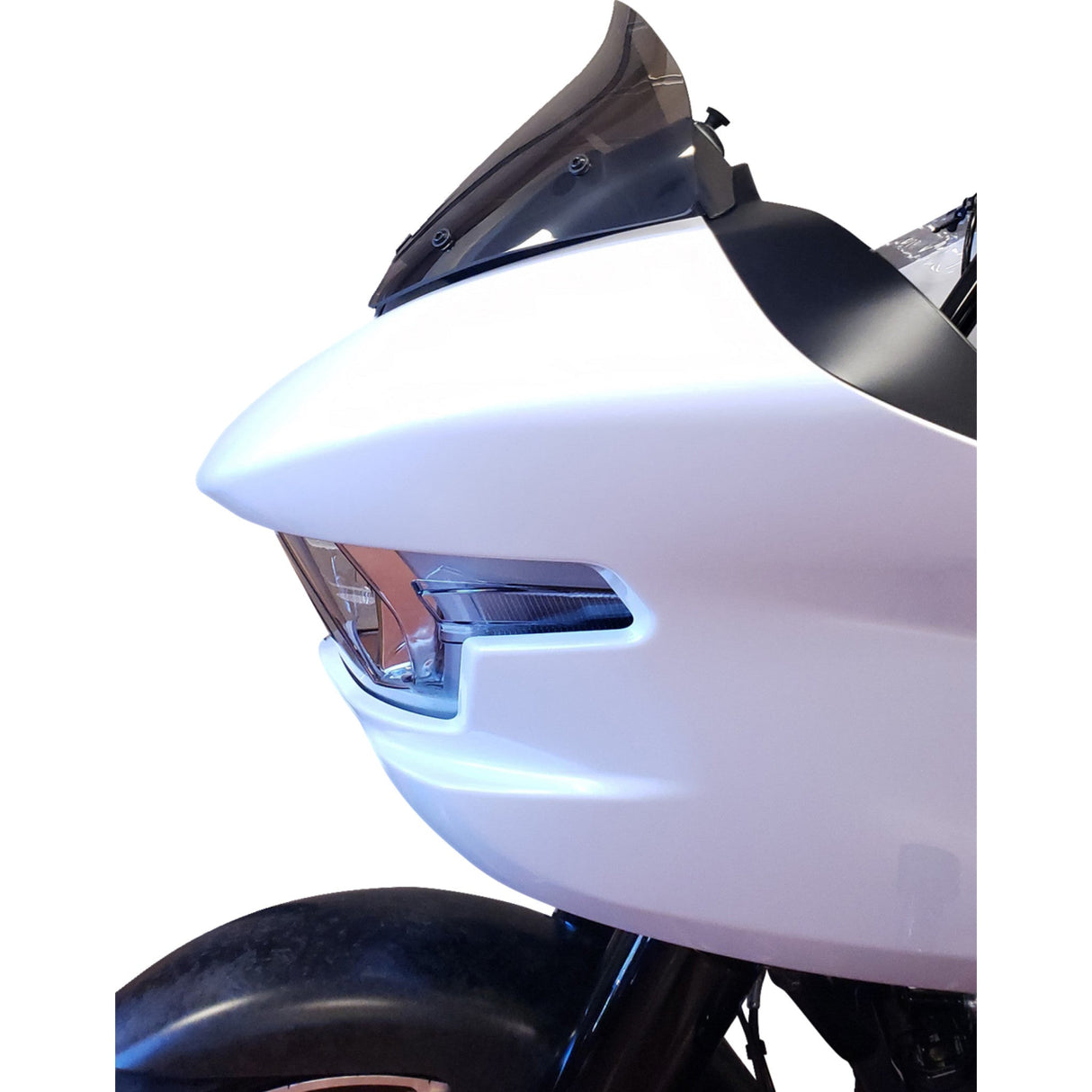 WIND VEST 2310-0934 57-9010 Replacement Acrylic Windscreen Windshield - 9-1/2" - Light Smoke - FLTRX/SE/STSE