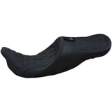 DANNY GRAY 0801-1148 21-413DIAAIR Airhawk Longhaul 2-Up Seat With Driver's Backrest Capability - Longhaul 2Up Seat - Air - w/ Driver Backrest Capability - Double Diamond w/ Gray Stitch - FL '08-'23